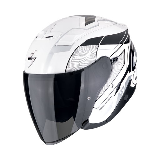 Scorpion Exo-Z1 Vue White-Black-Silver