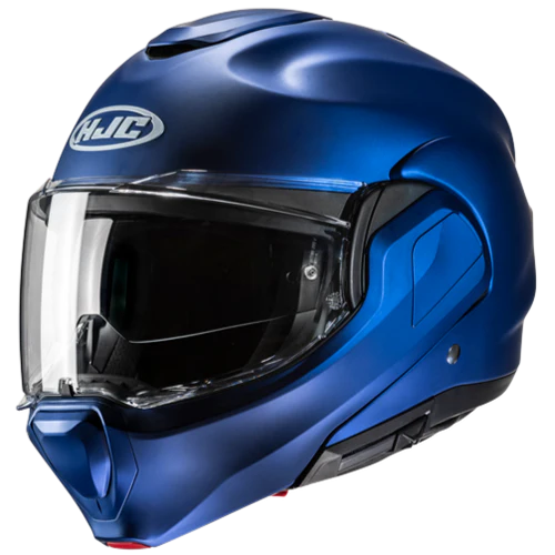 HJC F100 Semi Flat Metallic Blue