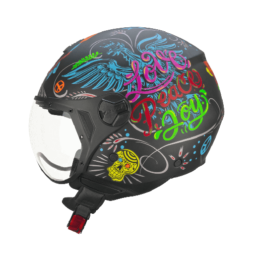 CGM 167S FLO JOY Black Blue Green matt shaped
