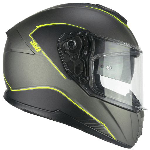 CGM 360G KAD RIDE Graphite Fluo yellow matt