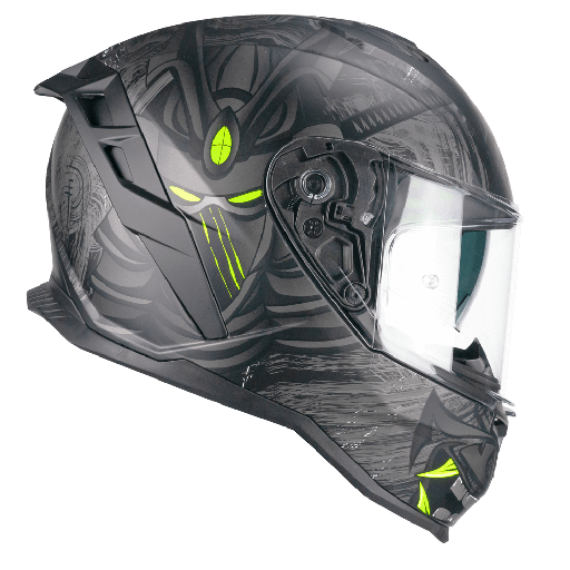 CGM 363S SHOT NIPPO Black Matte fluorescent yellow