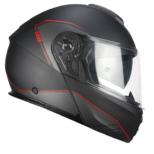 CGM 560G MAD RIDE Black Red matte