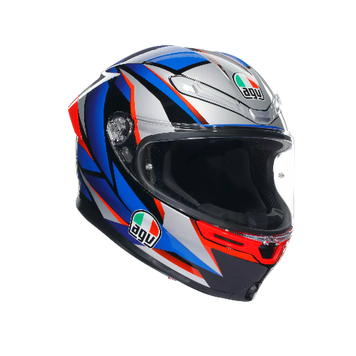 AGV K6 S Slashcut Black/Blue/Red