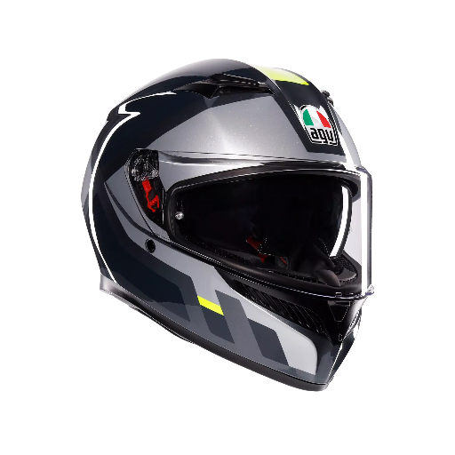AGV K3 Shade Grey/Yellow Fluo