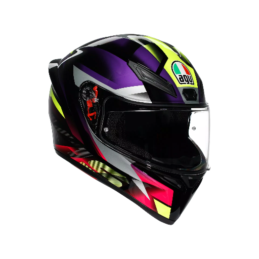 AGV K1 S Fastlap Black/Purple/Pink