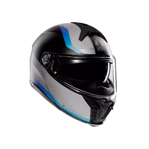 AGV TOURMODULAR MULTI Stray Matt Black/Grey/Blue