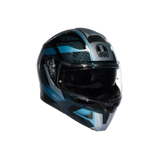 AGV STREETMODULAR Ledro Matt Black/Powder Blue