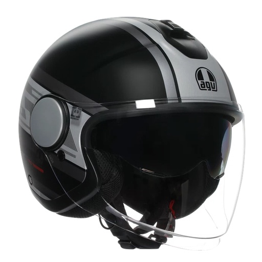 AGV ETERES Mondello Matt Black/Grey