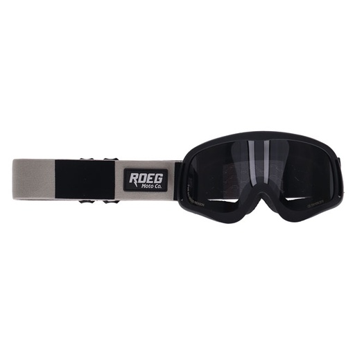 [700891] Roeg PERUNA GOGGLES STRIPE Black/Light gray