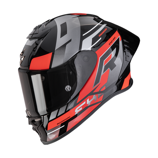 Scorpion Exo-R1 Evo II Air Adrenaline Black-Red-Silver