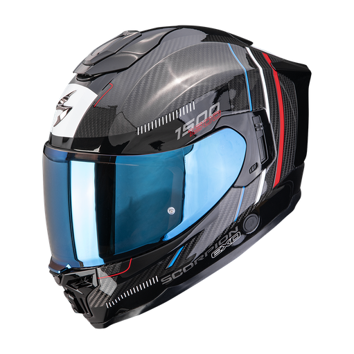 Scorpion Exo-1500 Carbon Air Zity Black-Red-Blue