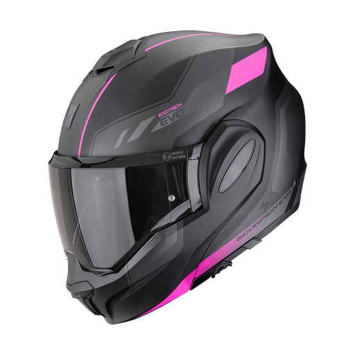 Scorpion Exo-Tech Evo Socius Matt Black-Pink