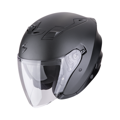 Scorpion Exo-Z1 Solid Matt Pearl Black