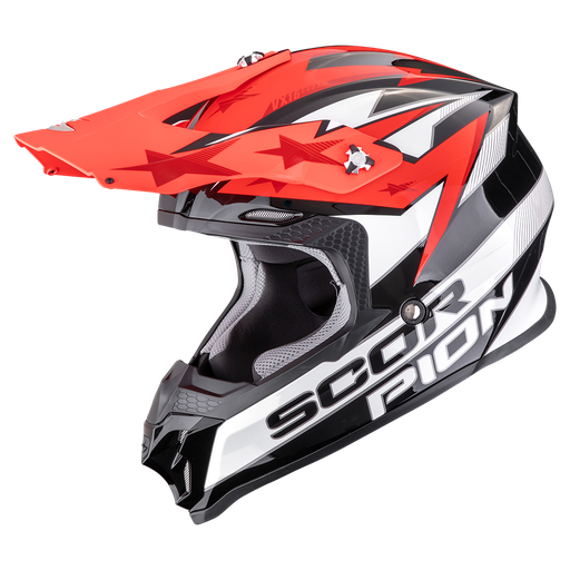 Scorpion Vx-16 Evo Air Patriot Black-White-Red