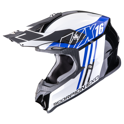 Scorpion Vx-16 Evo Air Lignes Black-Blue