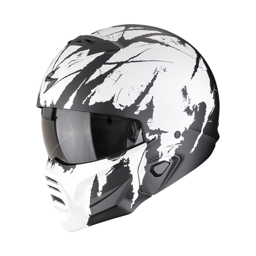 Scorpion Exo-Combat II Marauder Matt Black-White