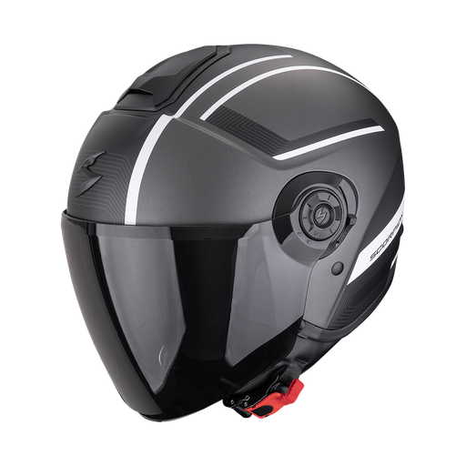 Scorpion Exo-City II Cosmos Matt Silver-White