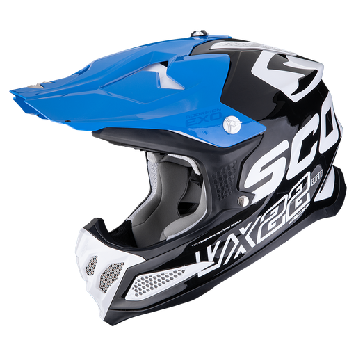 Scorpion Vx-22 Air Updown Black-White-Blue