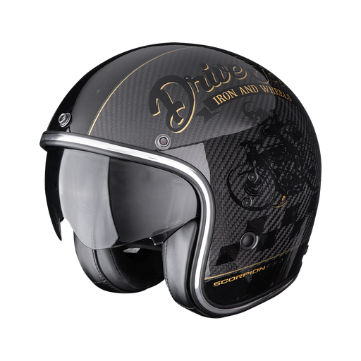 Scorpion Belfast Evo Carbon Zippy Black-Gold