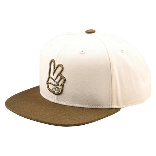 [8009870002] Troy Lee Designs Flat Bill Snapback Peace
