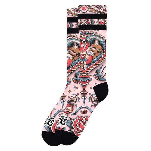 American Socks FELINE HEARTS 