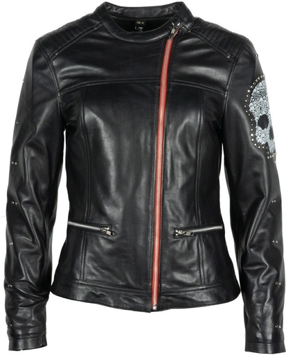 Helstons CHER Leather Soft black