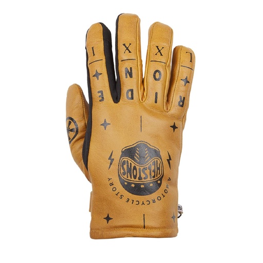 Helstons KUSTOM Winter Leather gold (helmet)