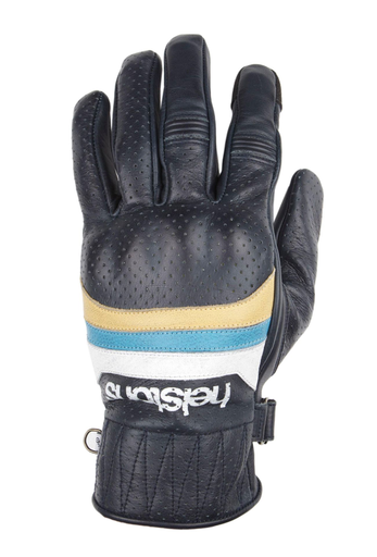 Helstons MORA AIR Summer Leather blue (Beige-Blue-White)