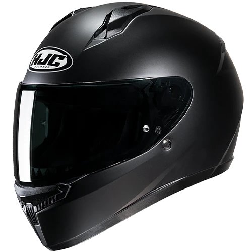HJC C10 Uni Semi Flat Black