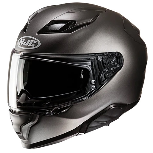 HJC F71 Uni Semi Flat Titanium