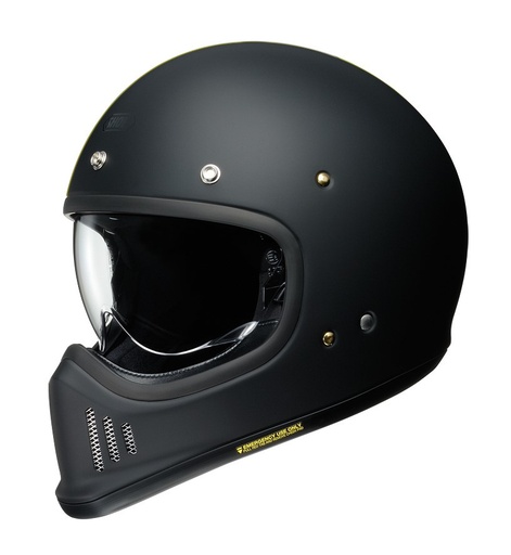 Shoei Ex-Zero Black Matt