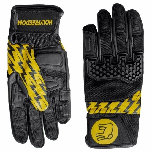 Holy Freedom SAETTA GLOVES black/yellow