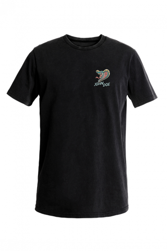 John Doe T-Shirt Snake II Black