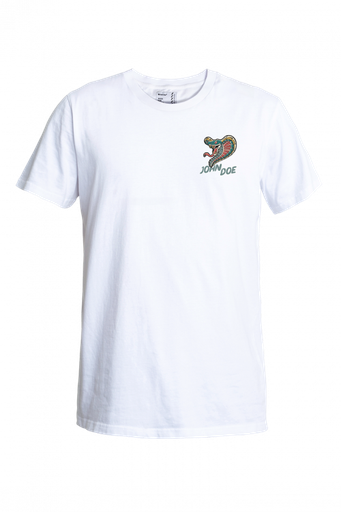 John Doe T-Shirt Snake II White
