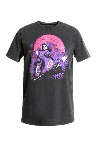 John Doe T-Shirt Palm Fade Out Black