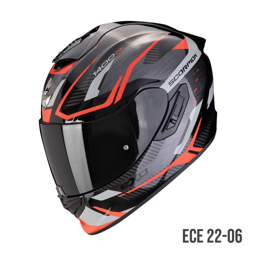 Scorpion Exo-1400 Evo II Air Accord Grey-Red