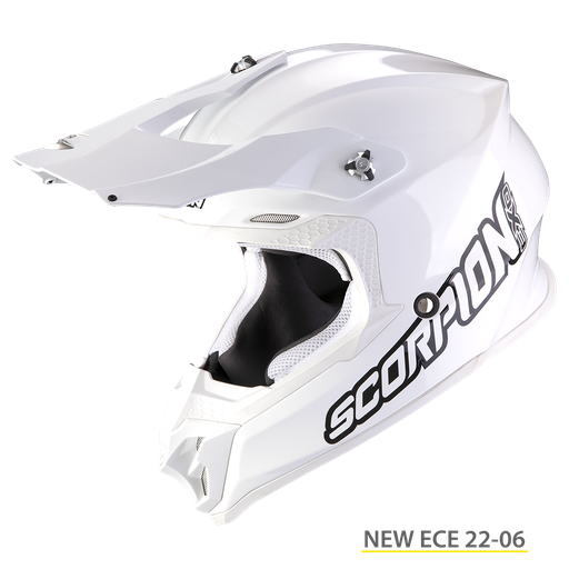 Scorpion Vx-16 Evo Air Solid White-White