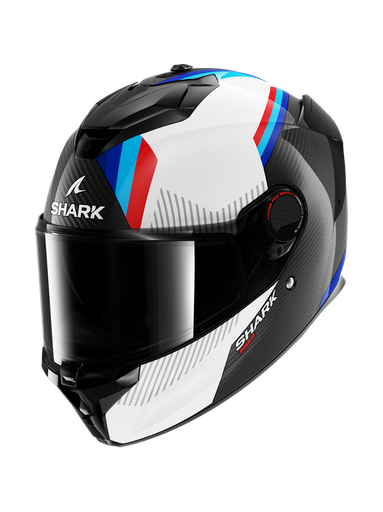 Shark Spartan Gt Pro Dokhta Carbon Carbon White Blue
