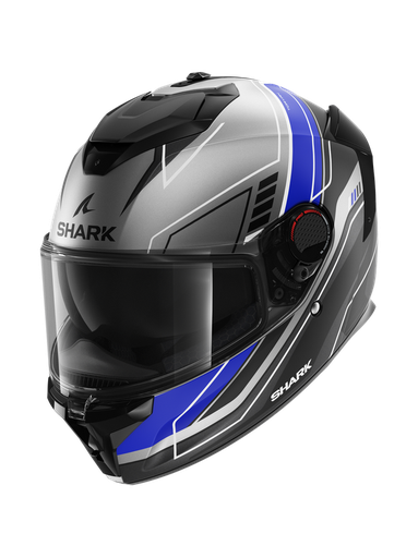 Shark Spartan Gt Pro Toryan Mat Anthracite Blue Black