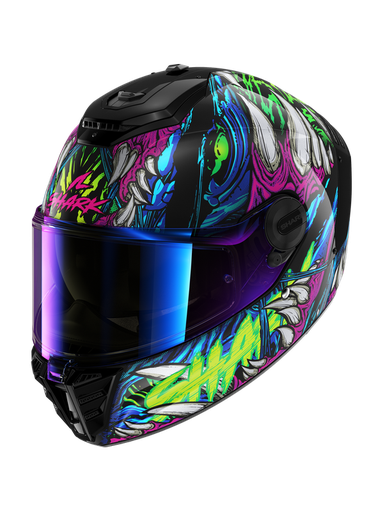Shark SPARTAN RS SHAYTAN Black Green Violet