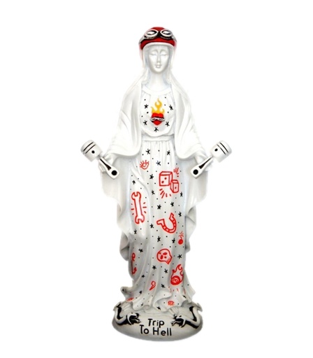 [Madworks-Virgen-Rojo] Virgen de los Pistones Mad Works rojo