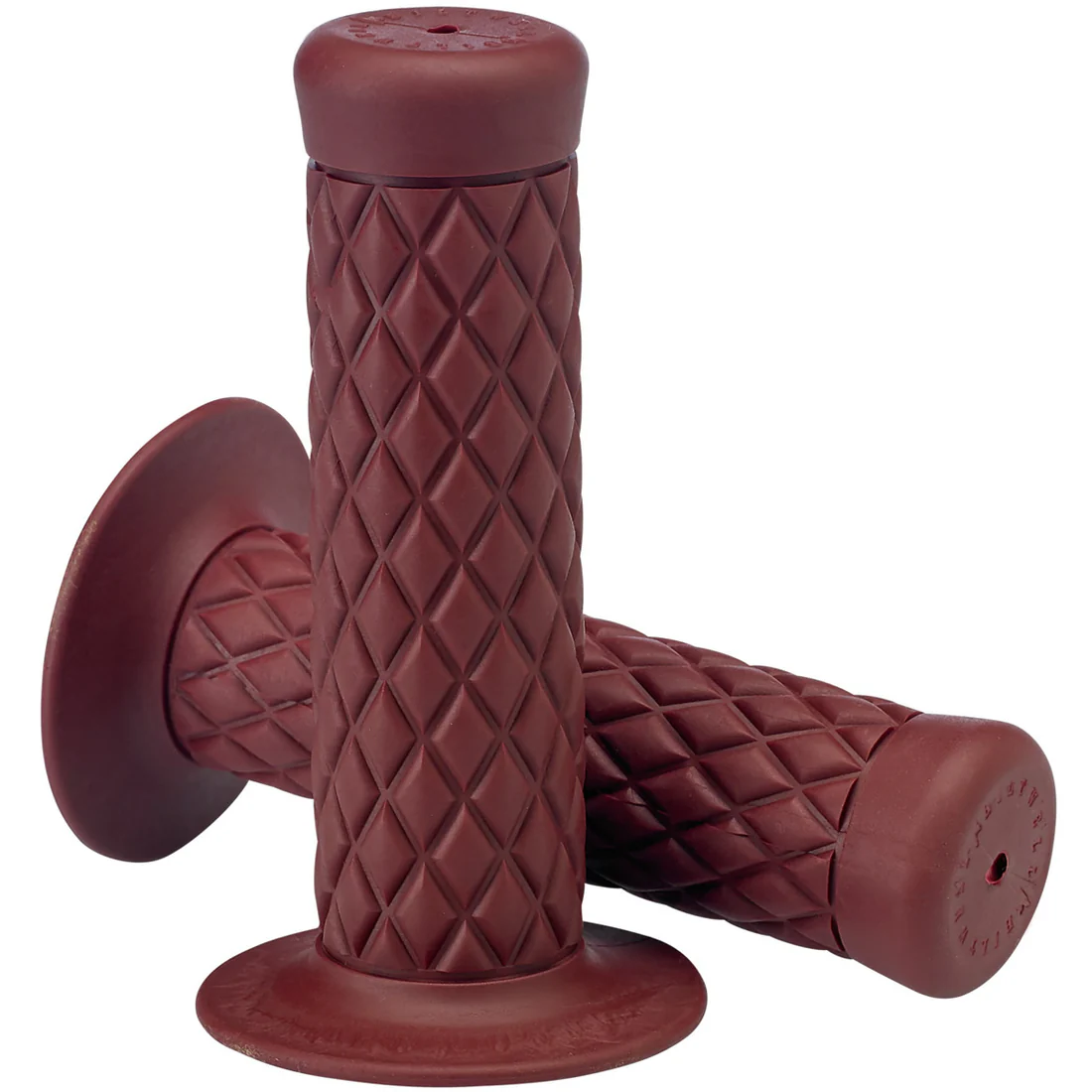 [578536] Biltwell THRUSTER TPV GRIPS 1" Oxblood