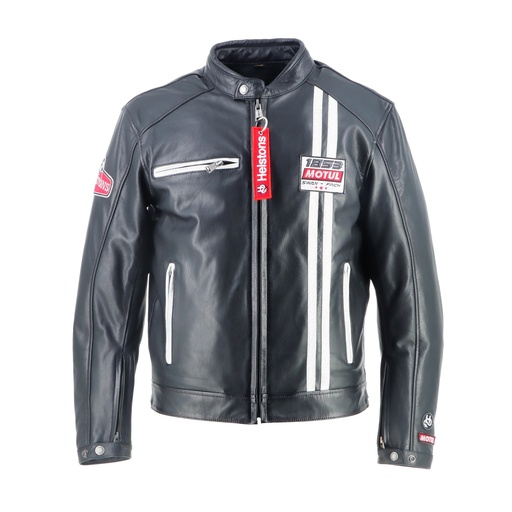 Helstons BOXER Leather Black (White)